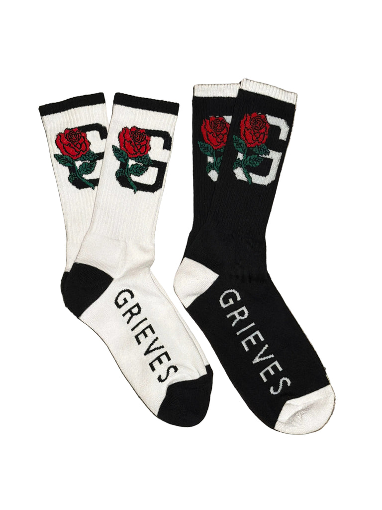 White Rose Socks